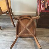 Set of 2 Bauman style bistro chairs
