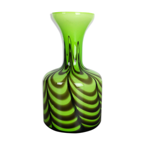 Vase pop art en opaline