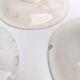 Three porcelain potters decoration heron and bamboo