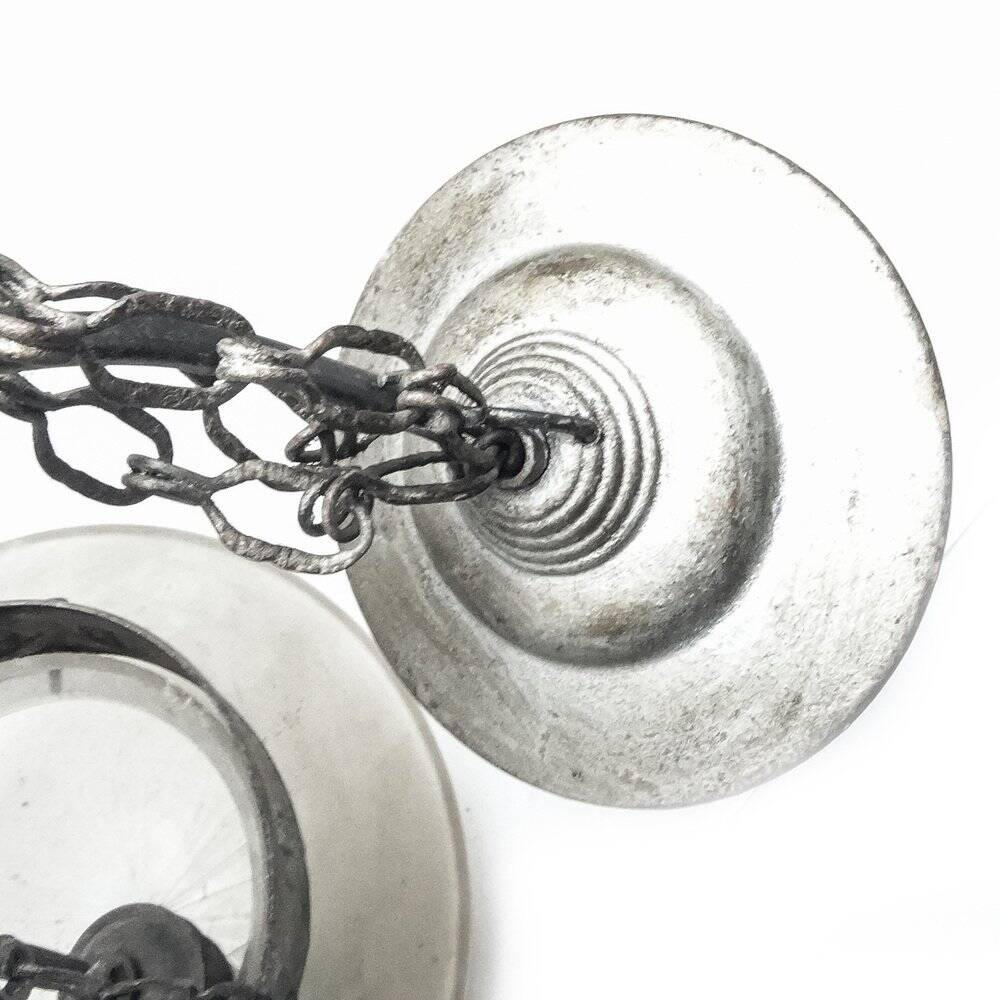 Art Nouveau pendant lamp, Poland, 1890s