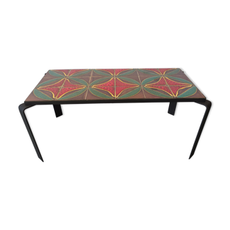 Vintage ceramic coffee table
