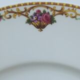 Set of 6 flat plates in Earthenware Bernardaud Limoges