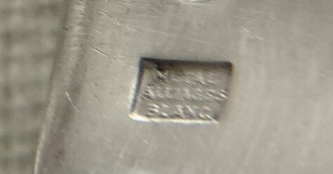 Silver metal cutlery SFAM 72 G