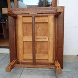 Square wooden coffee table