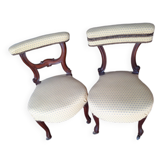 Pair of smoker chairs