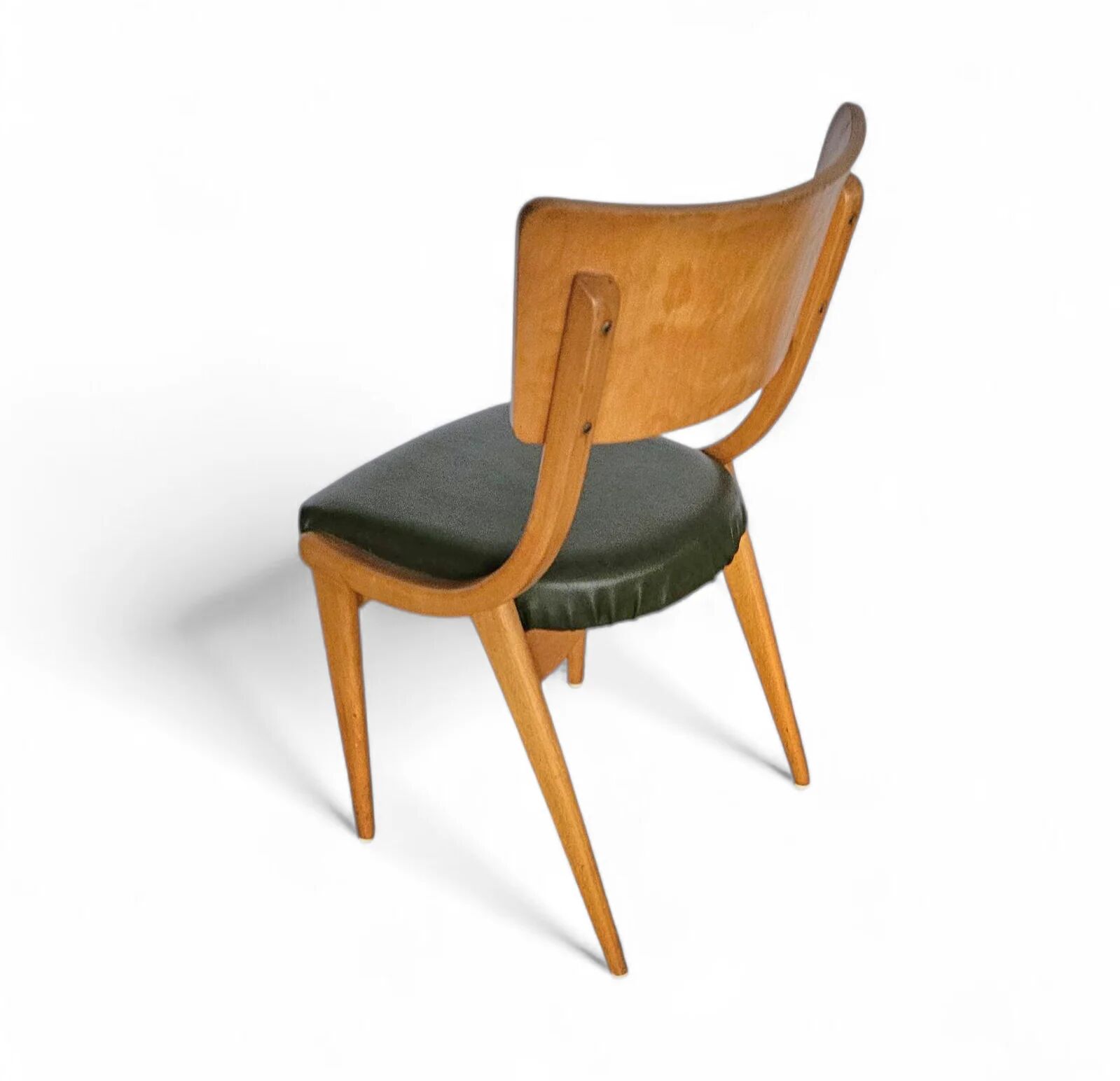 4 x Wooden Dining Benchairs 136 / Chairs by Stol Kamnik / 1960s / Slovenia