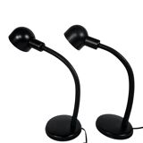 Elco Lite - 2 x table lamp/desk lamp - metal - West Germany - 70's