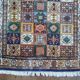 Handmade Indian rug 215x136cm