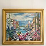 Tableau vue de Venise