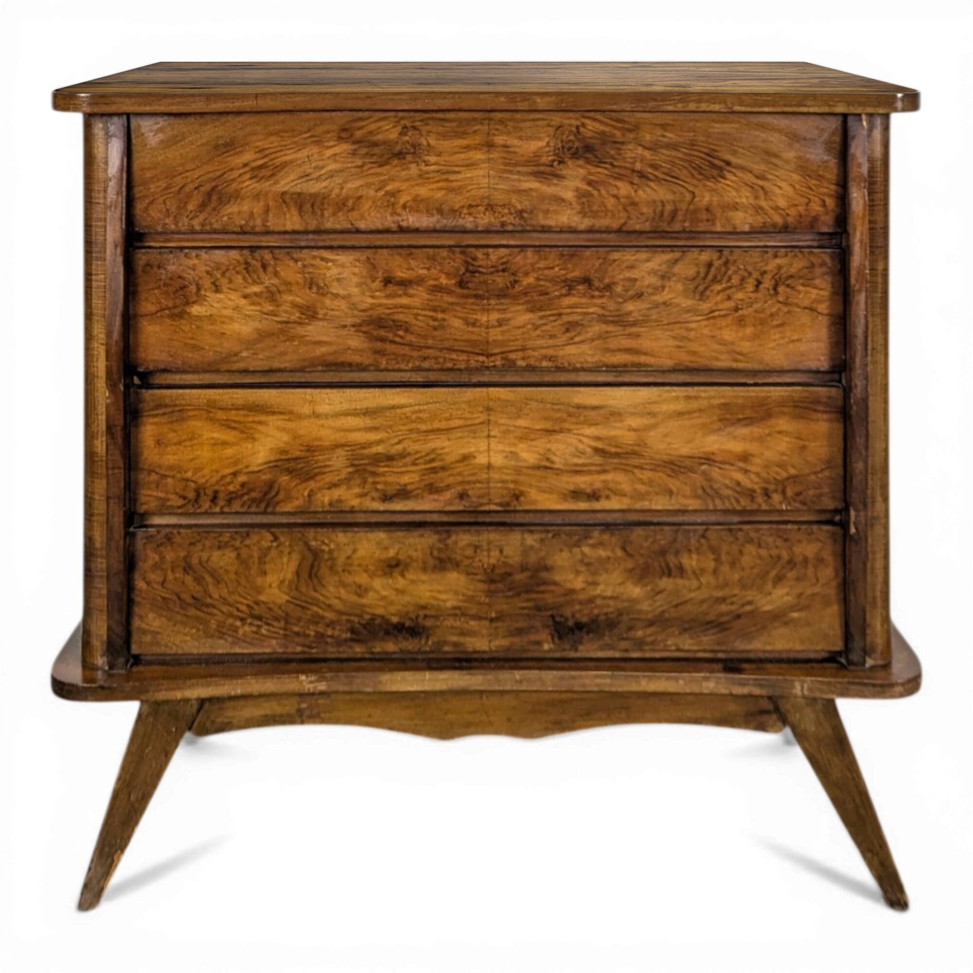 Reconstruction period mahogany commode
