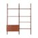 Teak modular shelving unit, Danish design, 1960s, made in Denmark