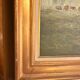 Old Oil Painting Canvas Pastoral Landscape Cow Gérard Roux