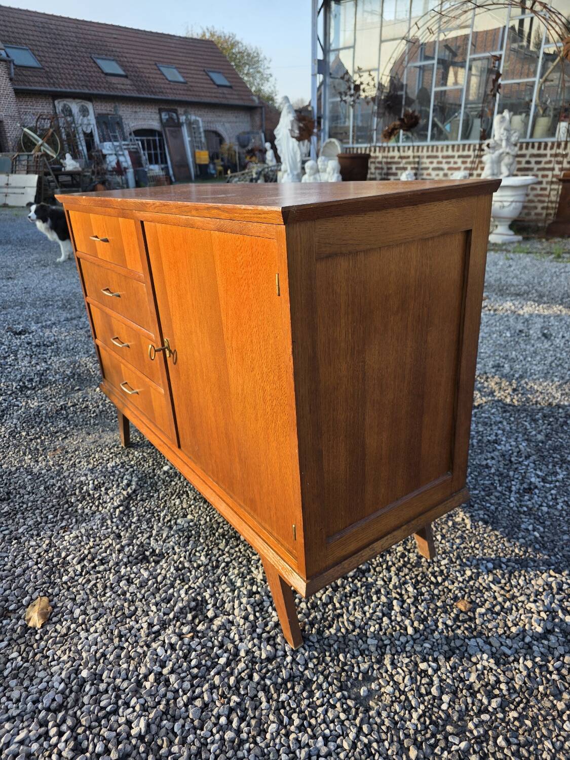 Oak sideboard from the 1960s