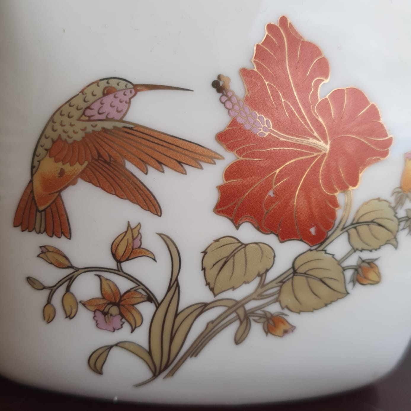 Vase japonaise en porcelaine