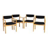 Fauteuil danois en chêne