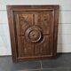 Old carved wooden door