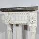 Half-Moon Console in Rechampi Wood, Louis XVI style – Early 19th century