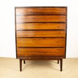 Large Danish chest of drawers in rosewood by Svend Langkilde from the 1960s.