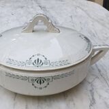 Terre de Fer Gien soup tureen, Clara model
