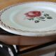 8 old Badonviller dessert plates
