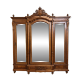 armoire style Louis XVI en noyer vers 1850