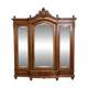 Louis XVI style walnut wardrobe circa 1850