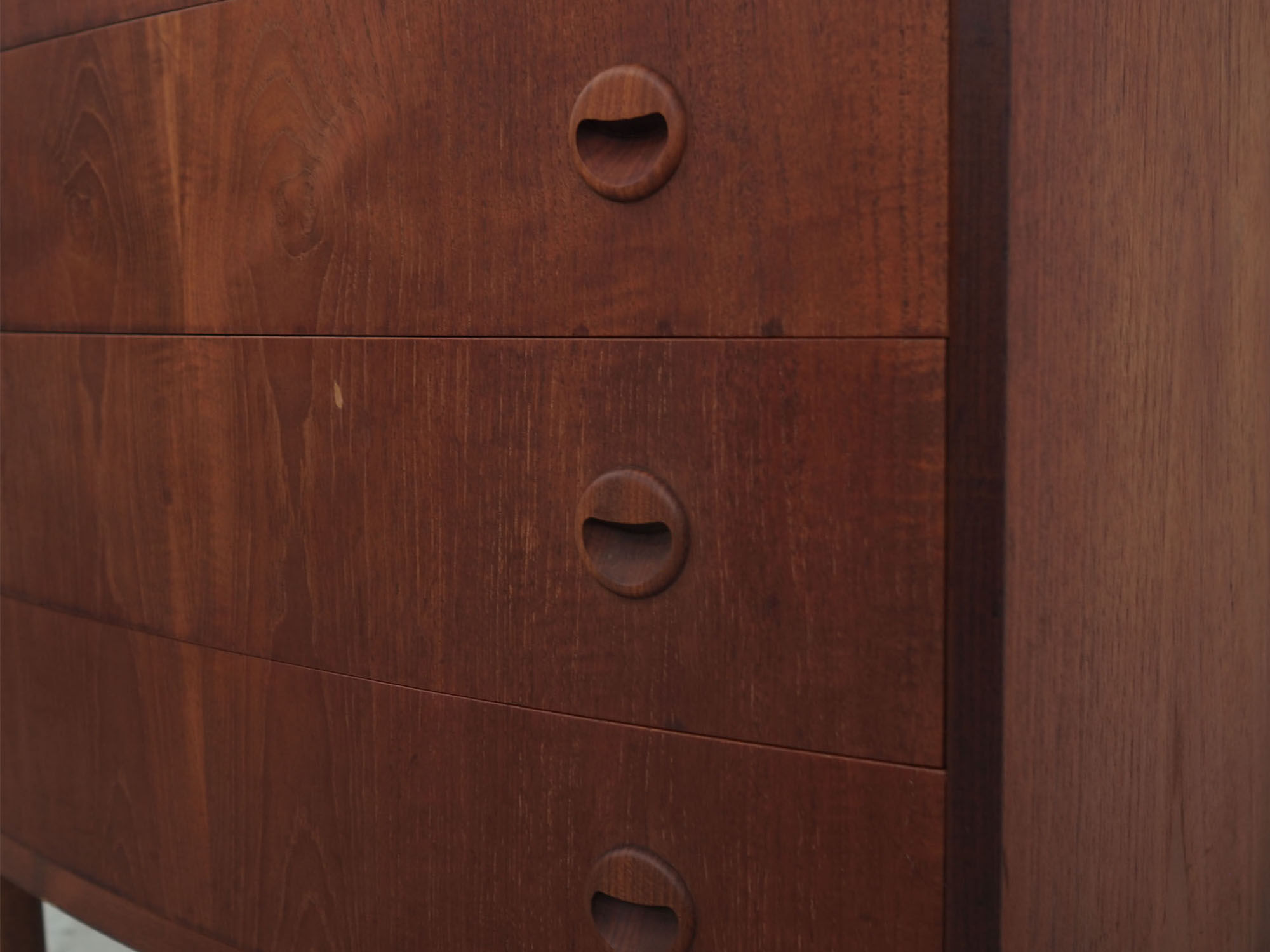 Teak chest of drawers, Danish design, 60s, made in Denmark