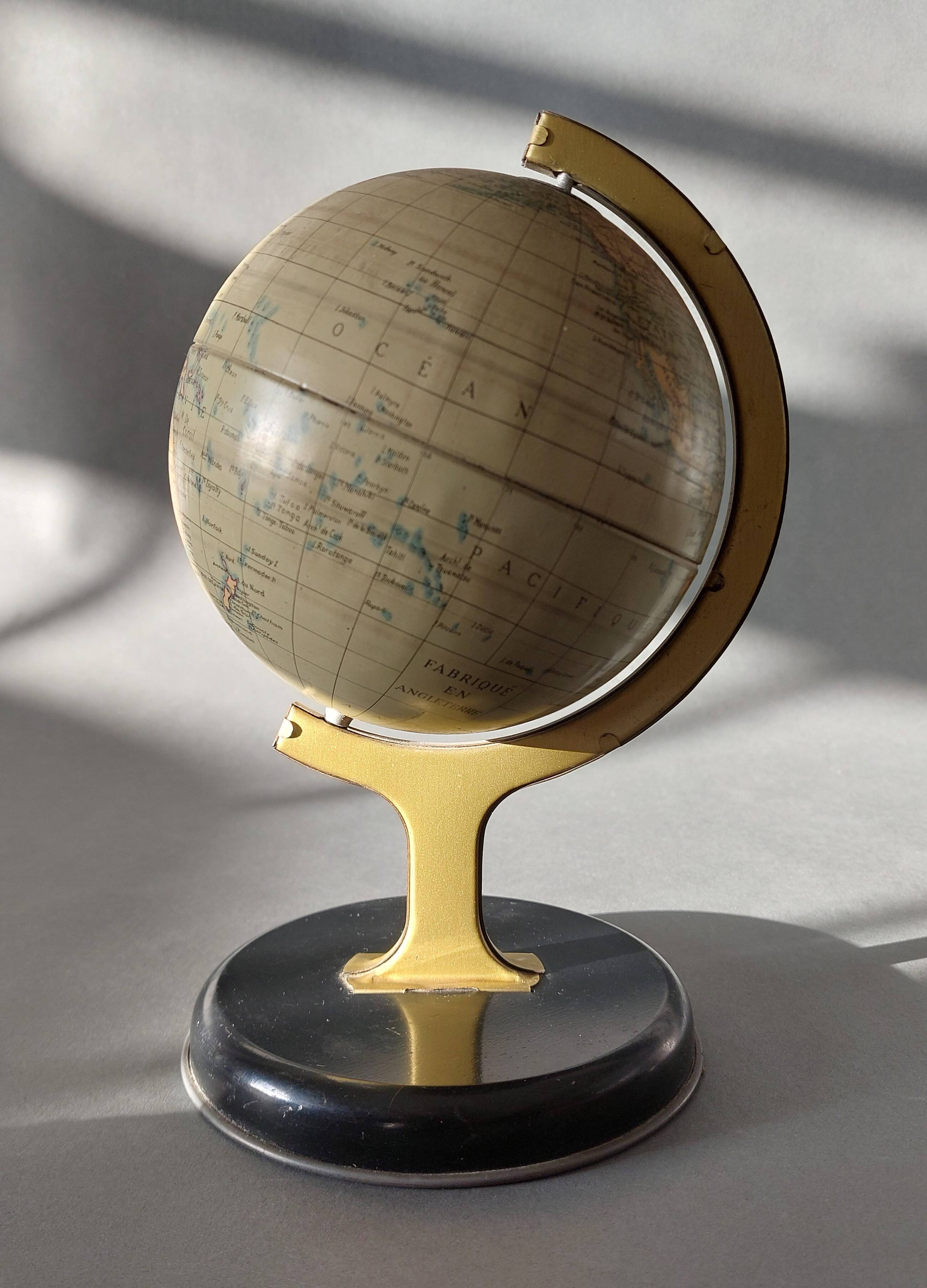 Chad Valley World Map 1950 Vintage.