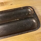 Old wooden pencil holder