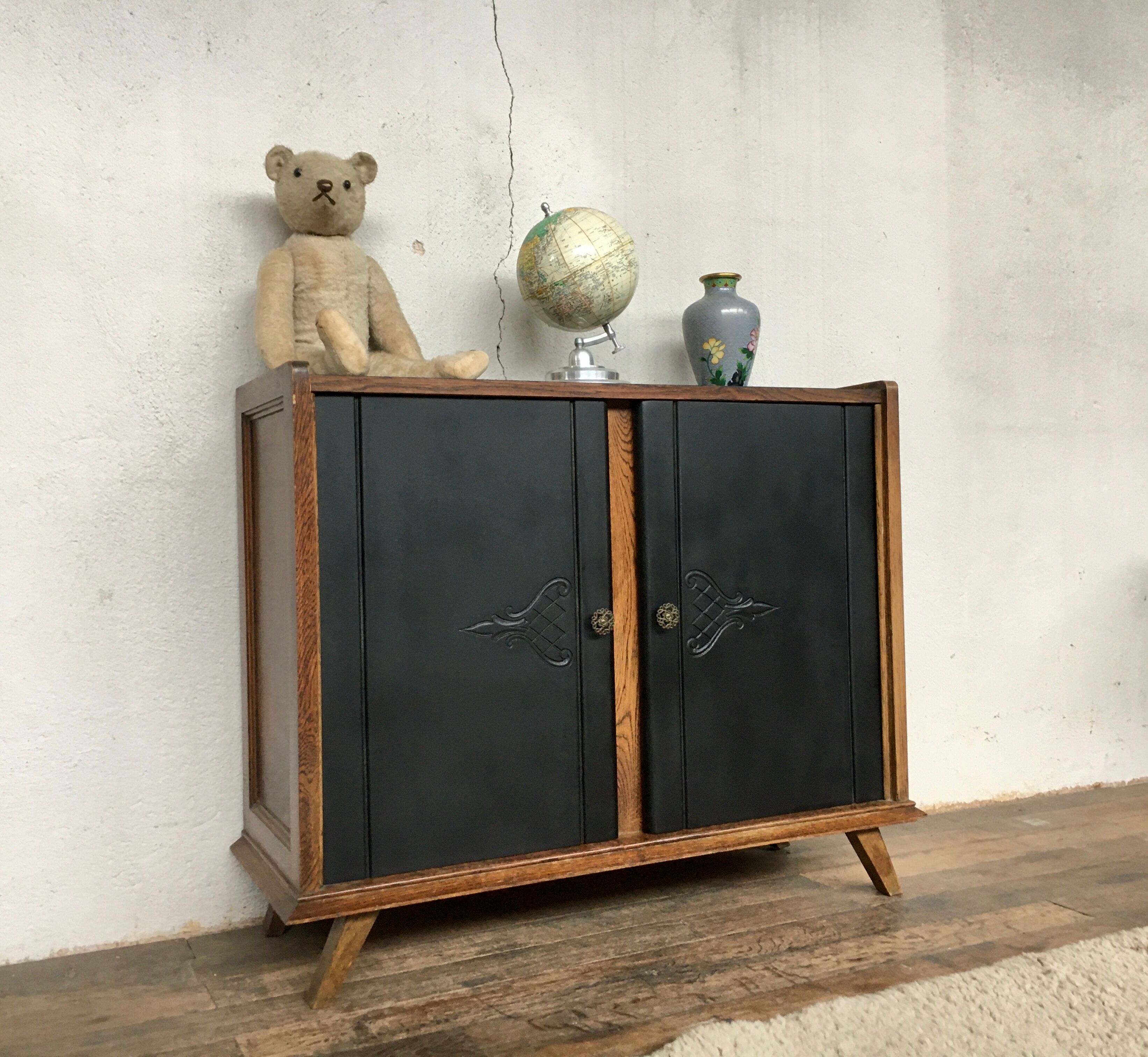 Mini vintage oak buffet 1950/1960