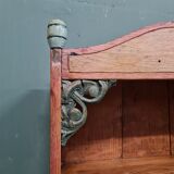 Antique German Herbs Hanging Cupboard From Around 1900.