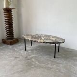 1950s Madagascar aragonite coffee table