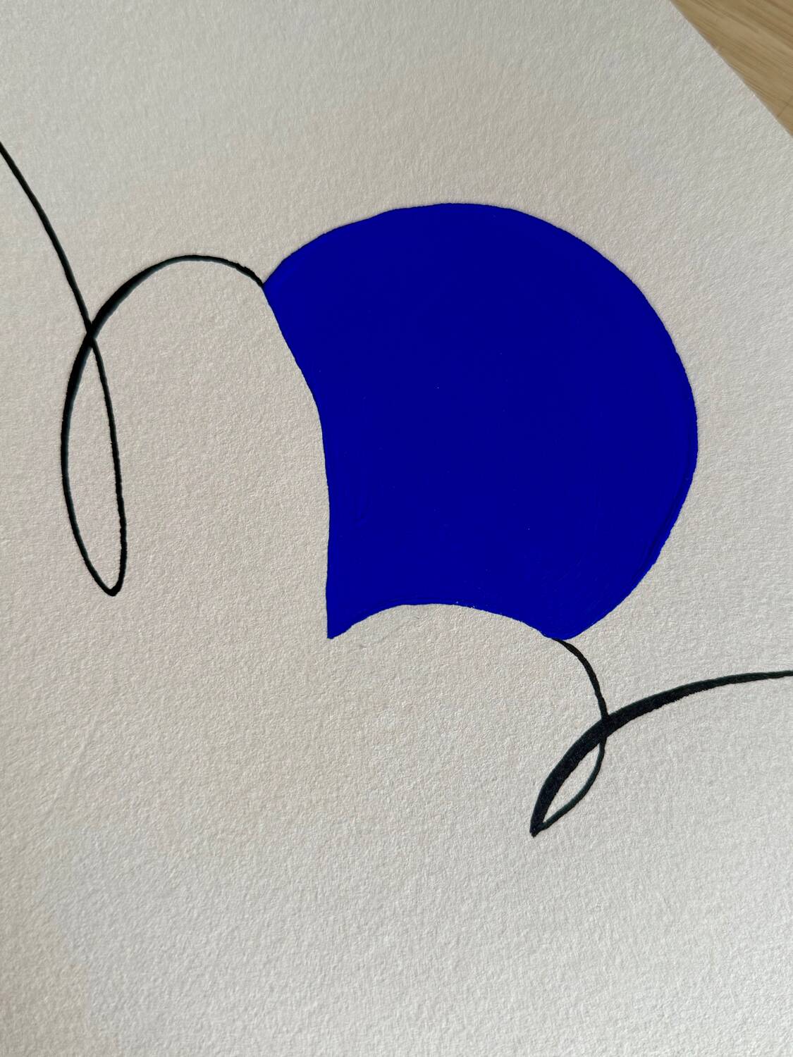 Blue Sun 02 - 30 x 40 cm - Atelier Agapé