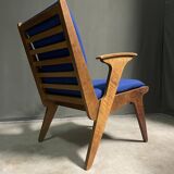 Very rare lounge chair by wim van gelderen for spectrum, 1950s
