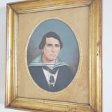 Portrait of a Sailor, 19th century, oil on cardboard