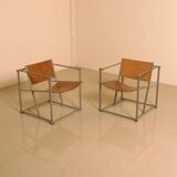 Pair of "FM62" armchairs by Radboud van Beekum for Pastoe 80's