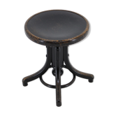 1930s Fischel adjustable stool, Czechoslovakia