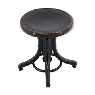 1930s Fischel adjustable stool, Czechoslovakia