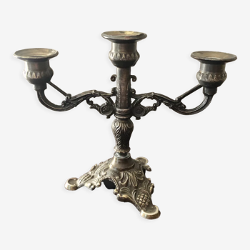 Old patinated chandelier