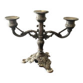 Old patinated chandelier