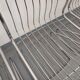 Set of 4 vintage Italian chairs by Gastone Rinaldi in chrome metal.