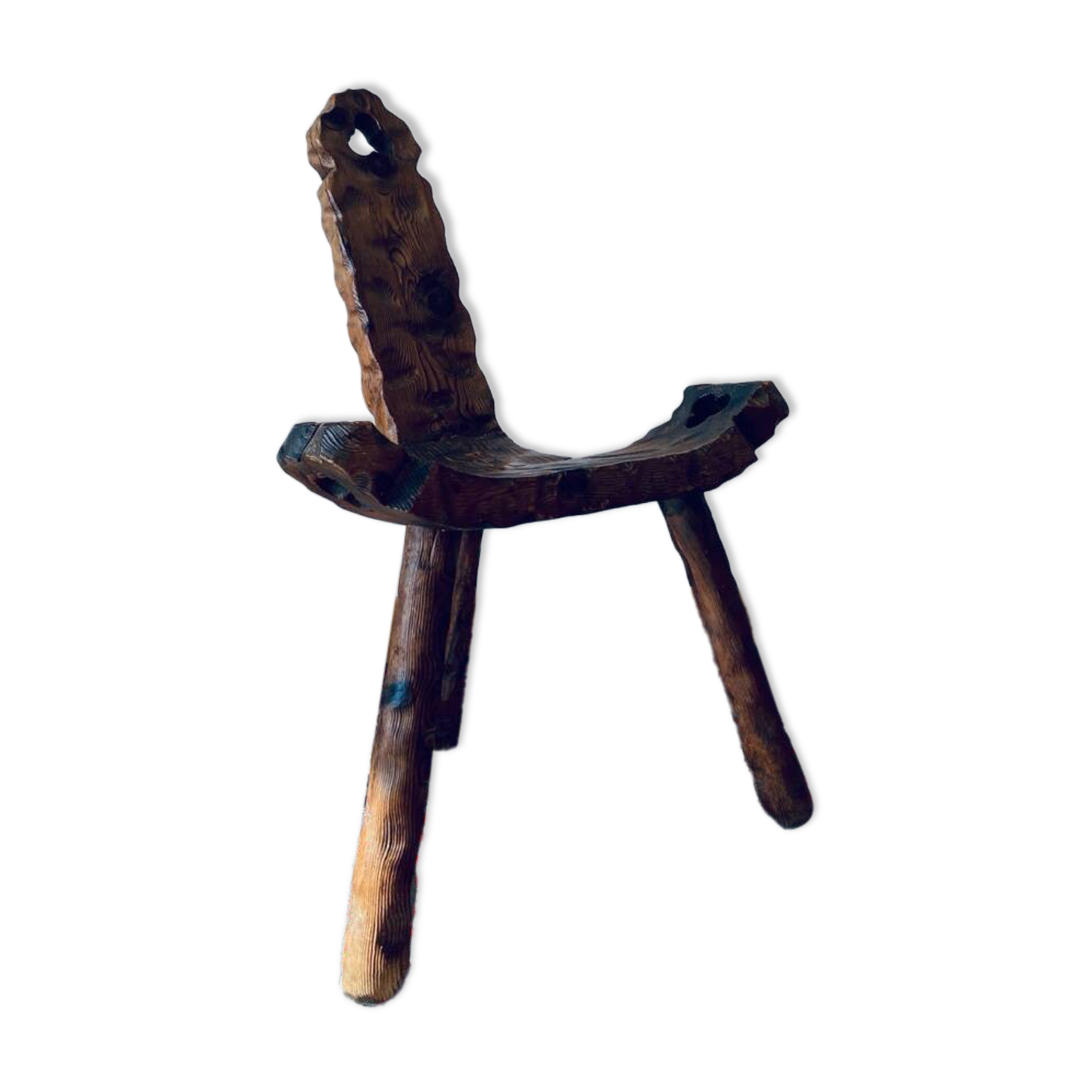 Antique tripod chair