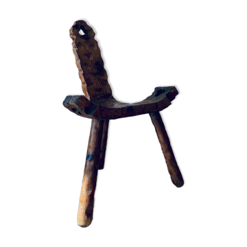 Chaise tripode antique
