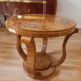 Round Art Deco pedestal table 1930