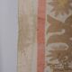 Hand knotted rug, vintage turkish rug 124x124 cm