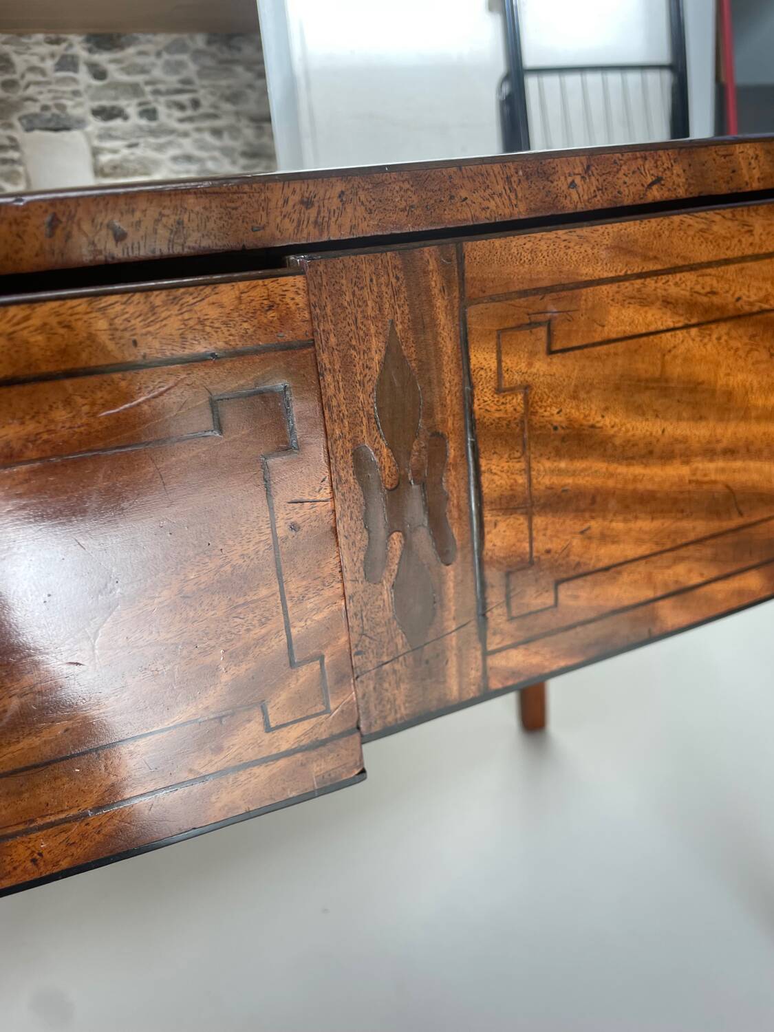 Antique marquetry desk