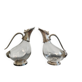 Art Deco Silver Plated Duck-Shaped Pitcher 1920s