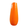 rare vase tango period art deco blown glass orange debut xx em