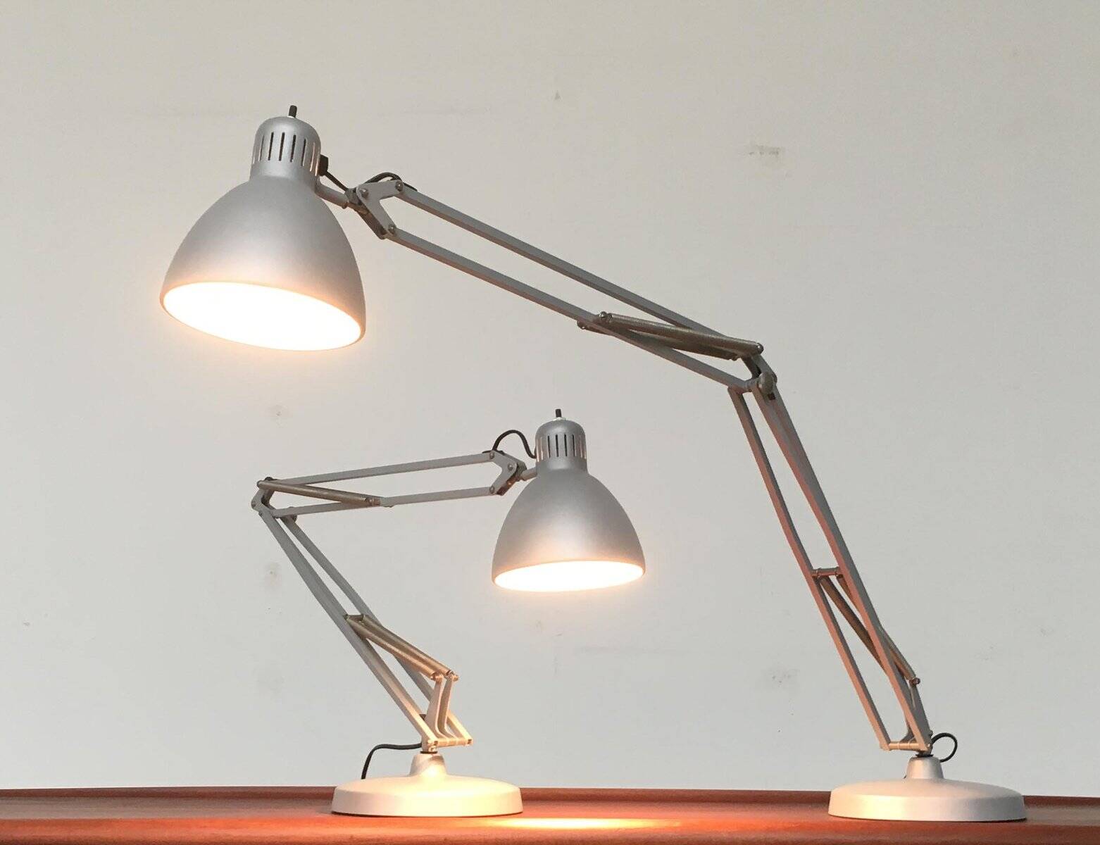 Mid-century Naskaloris work lamp by Archivio Storico for Fontana Arte.