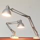Mid-century Naskaloris work lamp by Archivio Storico for Fontana Arte.